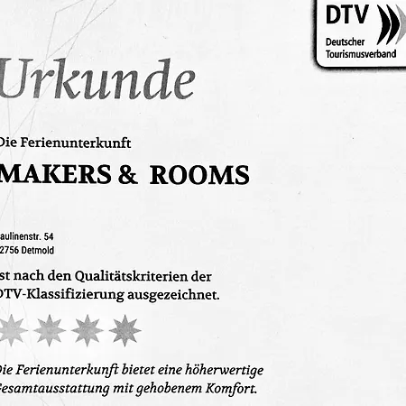 Makers And 01 Pauline 110qm Parkplatz 1-4 Personen Lejlighed Detmold