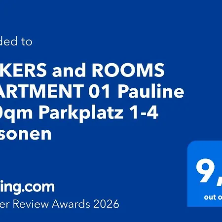 아파트 Makers And 01 Pauline 110qm Parkplatz 1-4 Personen