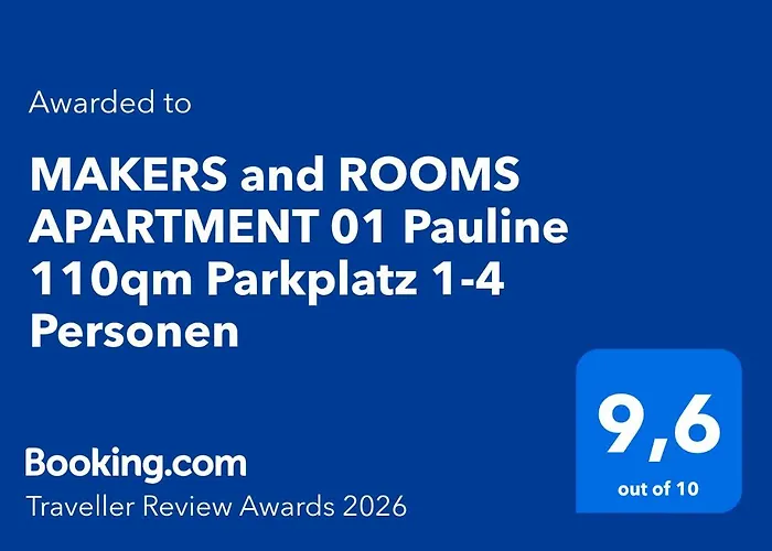 アパート Makers And 01 Pauline 110qm Parkplatz 1-4 Personen